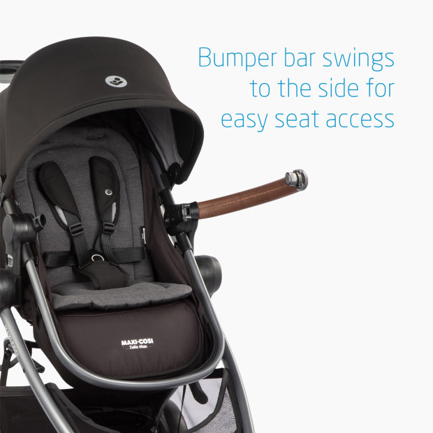 Maxi-Cosi Zelia2 Max5-in-1 Modular Travel System with Mico XP - Essential Black.