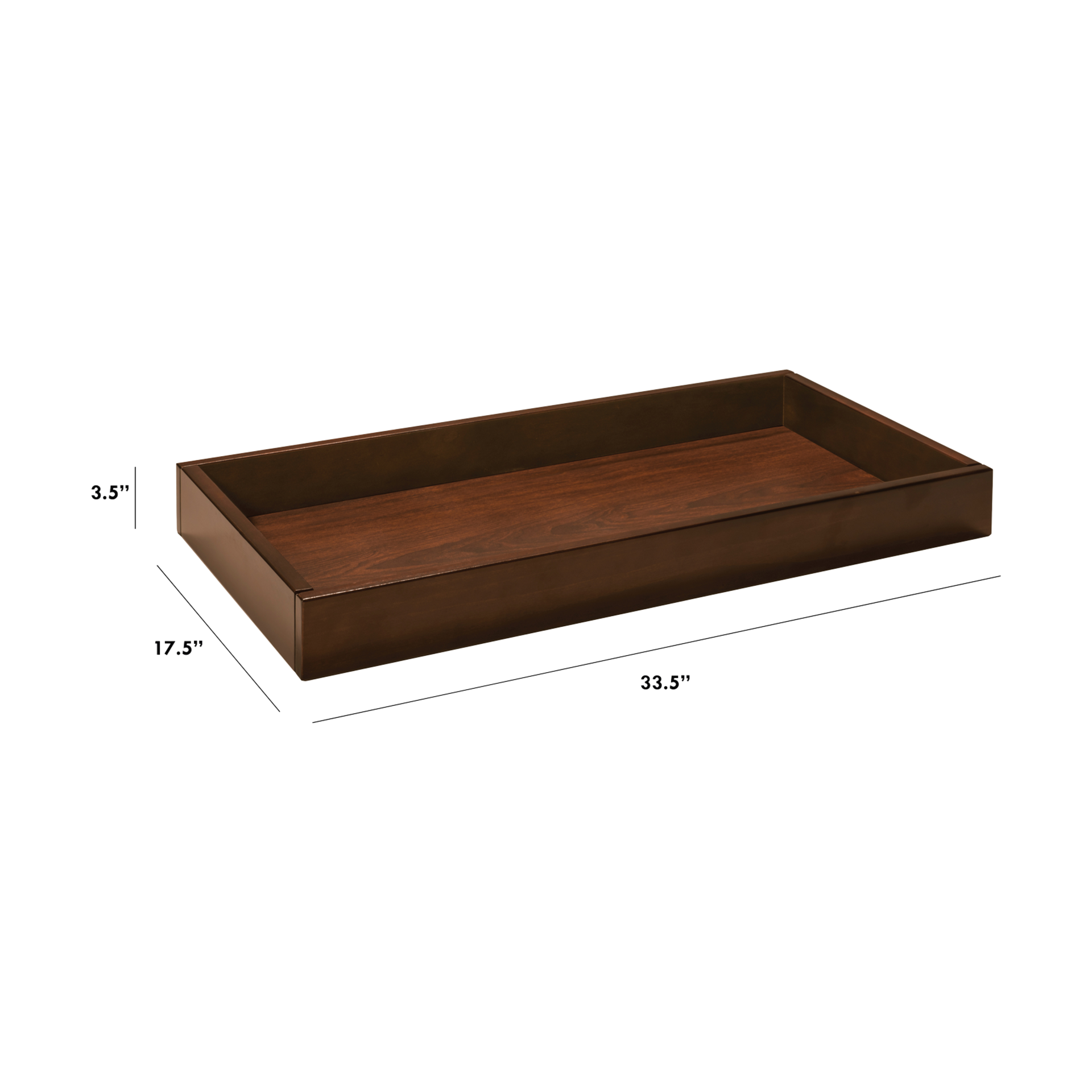 daVinci Universal Removable Changing Tray - Espresso.