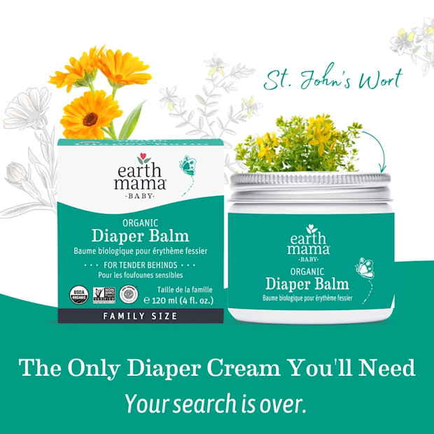 Earth Mama Organic Diaper Balm.