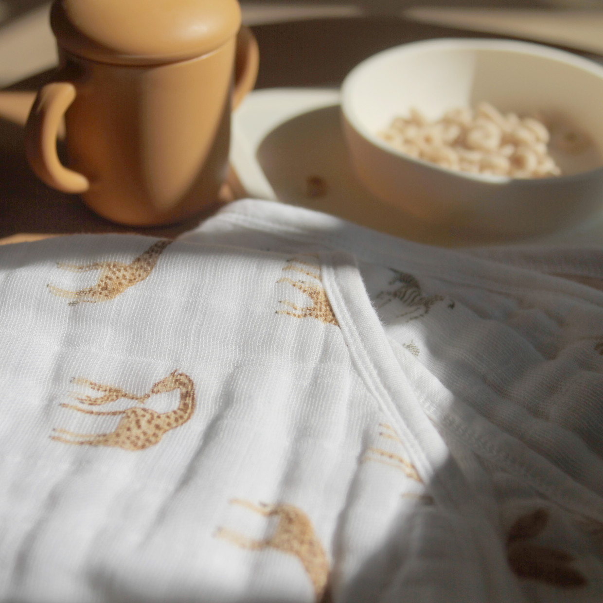 Aden + Anais Organic Muslin Burpy Bibs (2 Pack) - Safari Dreams.