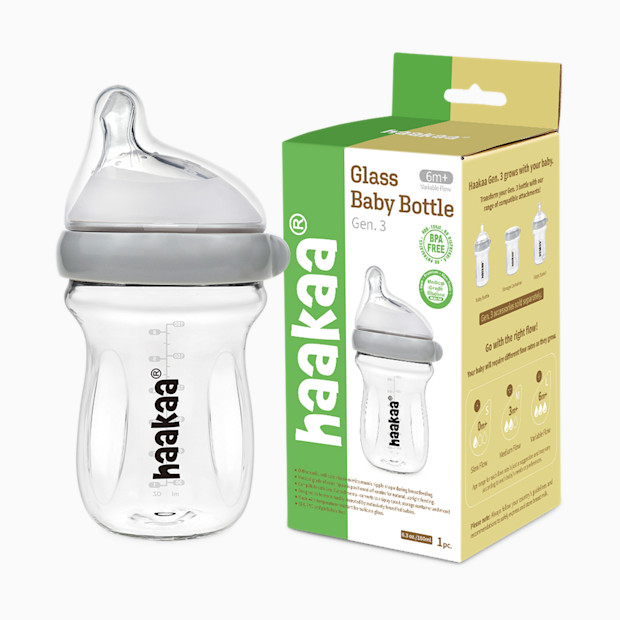 Haakaa Glass Baby Bottle.
