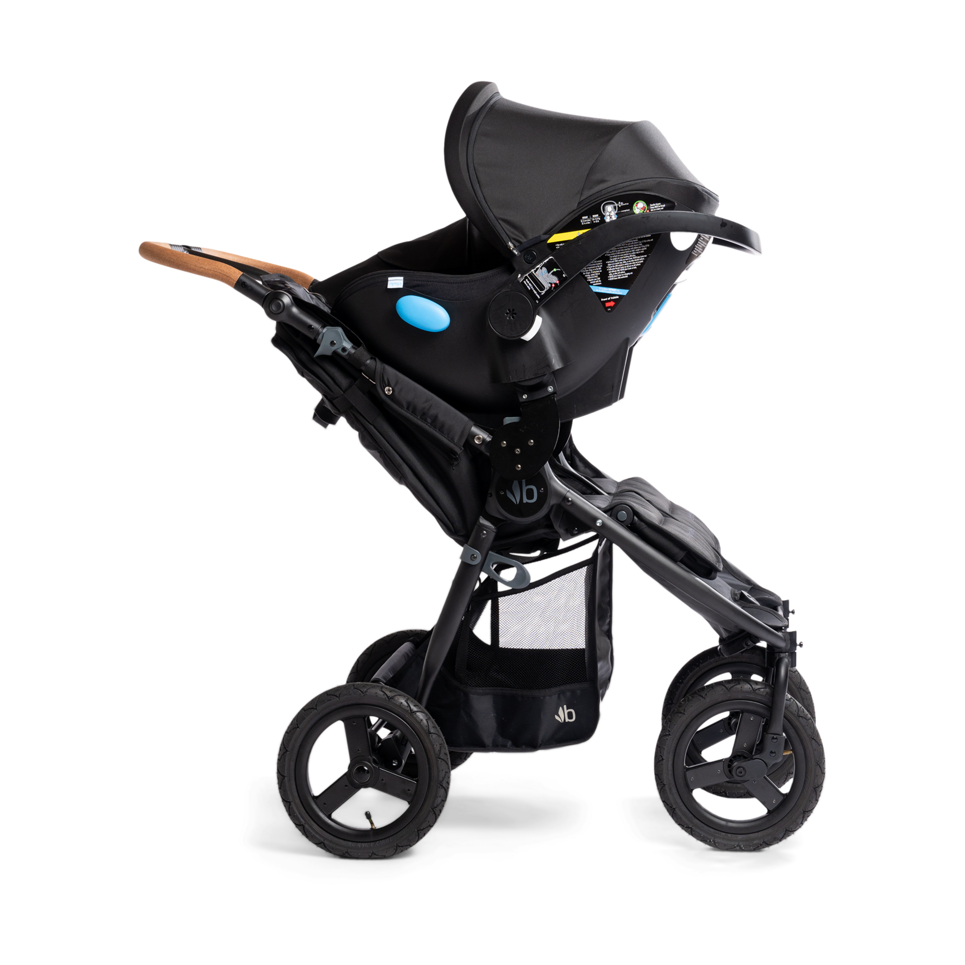 Bumbleride Indie Twin Car Seat Adapter, Single.