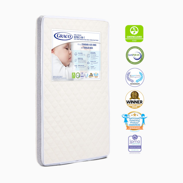 Graco Ultra Premium 2-in-1 Crib and Toddler Mattress.