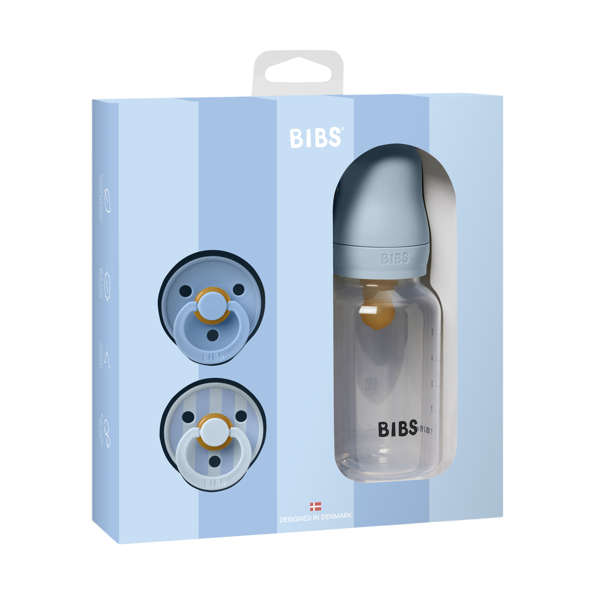 BIBS Baby Sprinkle Gift Set - Baby Blue.