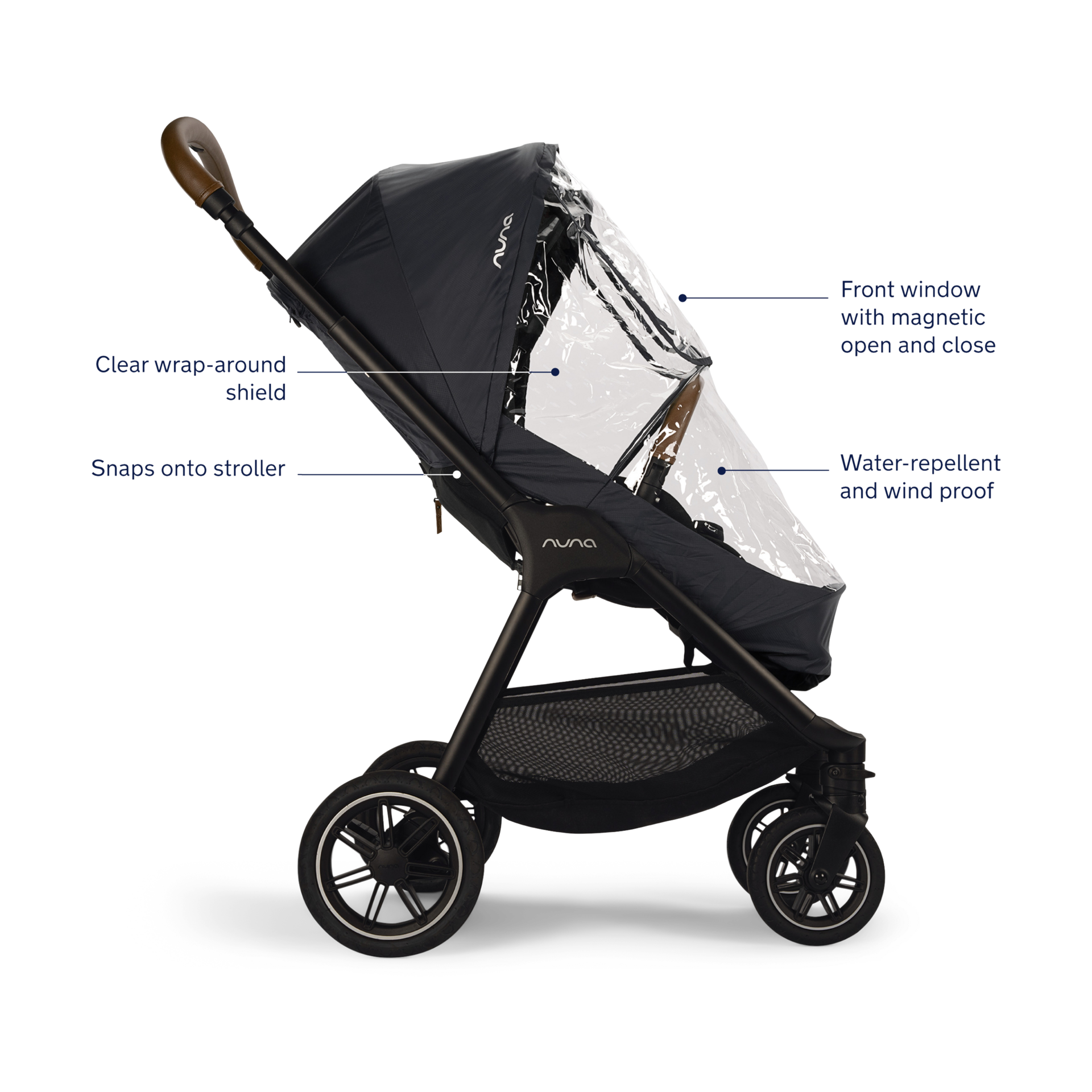 Nuna Triv Series Rain Cover.