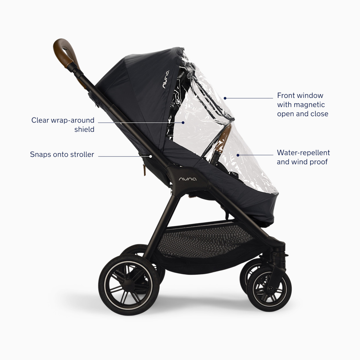 Nuna Triv Series Rain Cover.