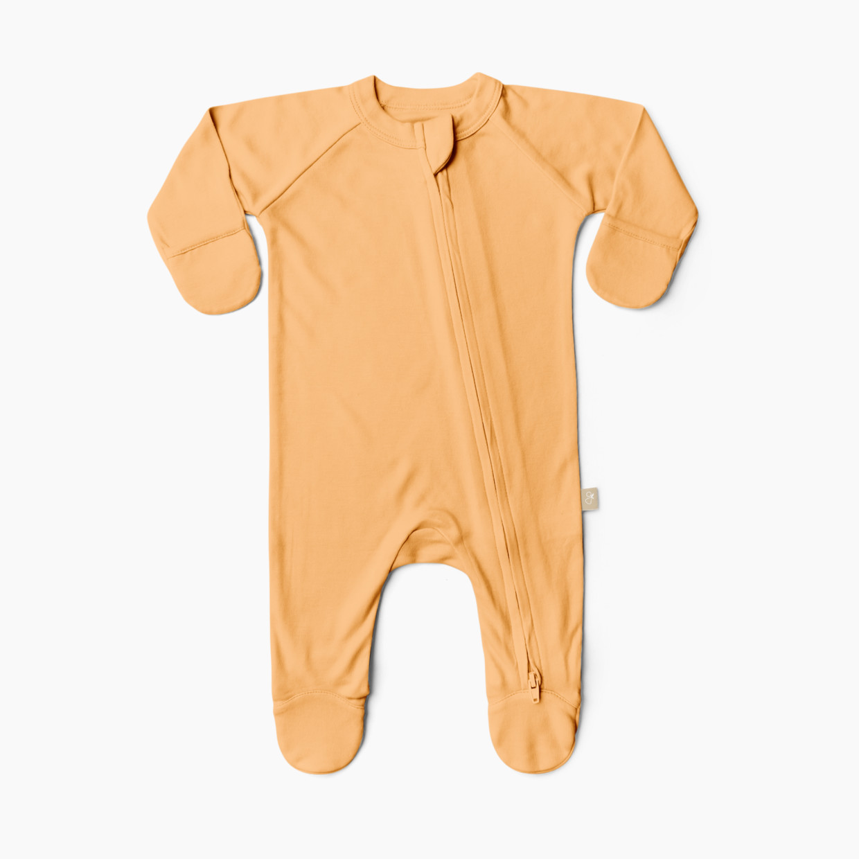 Goumi Kids x Babylist Grow With You Footie - Loose Fit - Honey, 0-3 M.