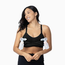 Kindred Bravely Sublime Sports Pumping Bra Hands Free | All-in-One Nursing Bras for Breastfeeding and Pumping