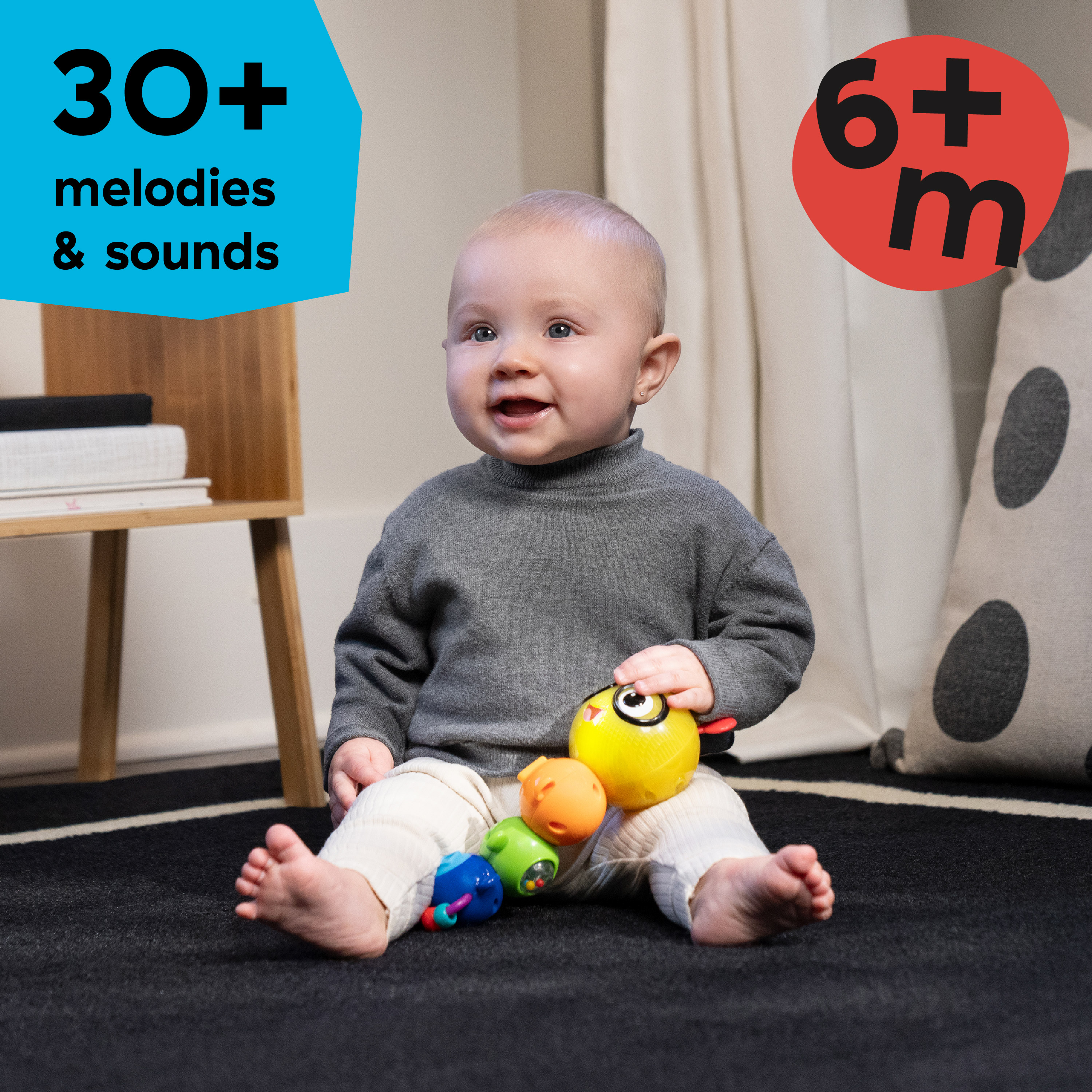 Baby Einstein Twist-a-Pal Cal Sensory Toy.