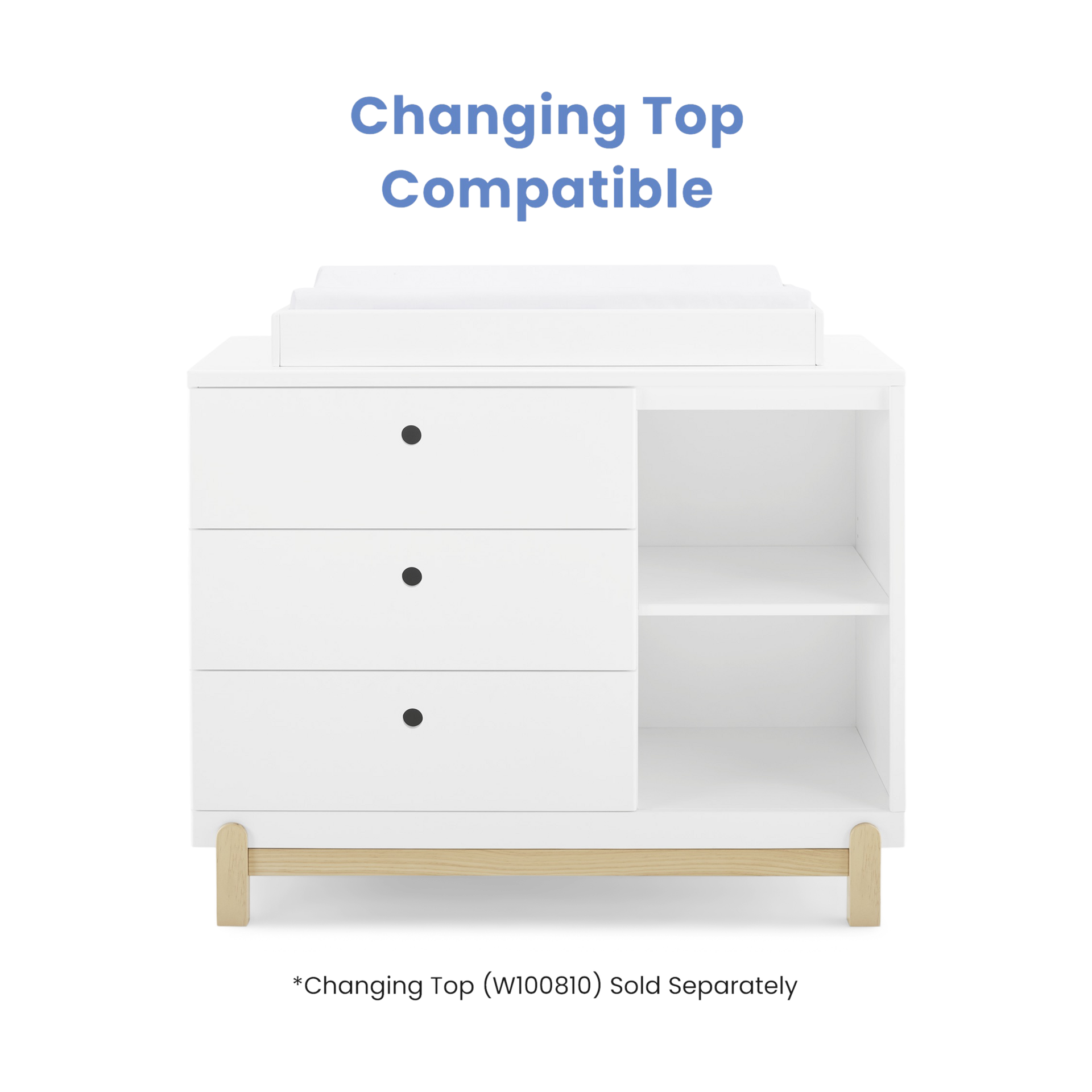 Delta Children Poppy 3 Drawer Dresser.