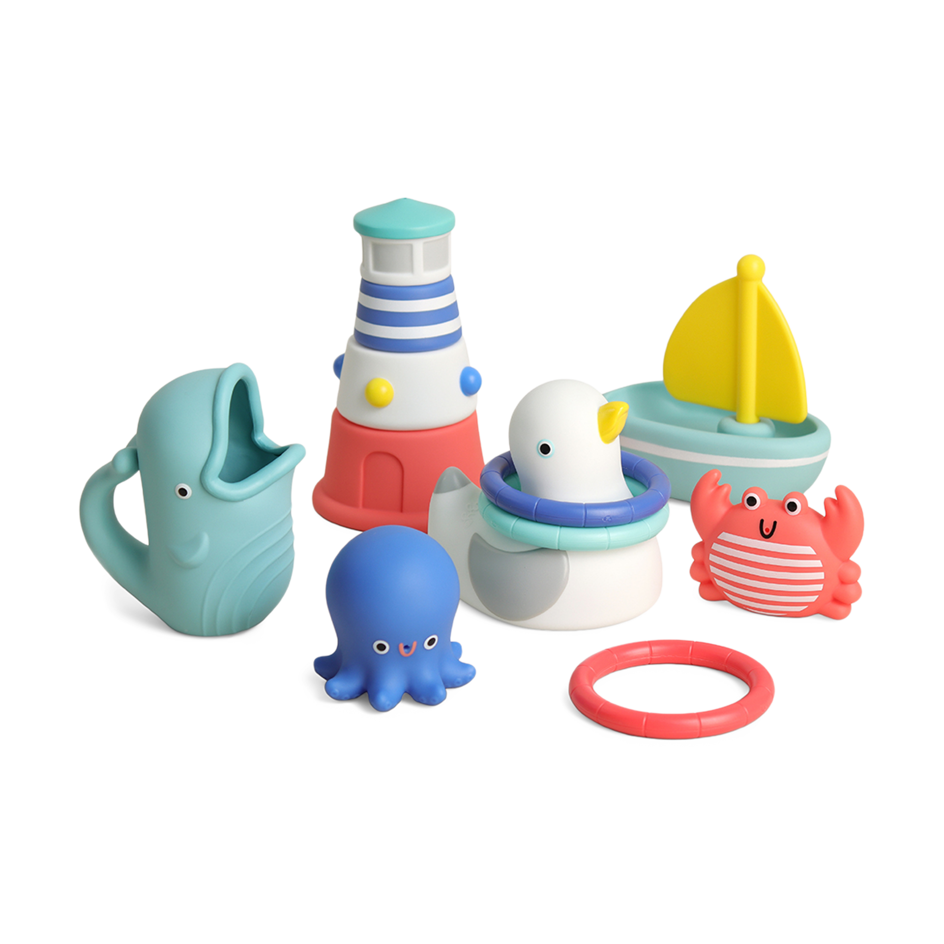 Itzy Ritzy Seaside Bath Gift Set Nautical.