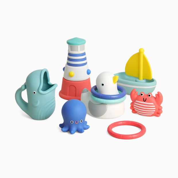 Itzy Ritzy Seaside Bath Gift Set Nautical.