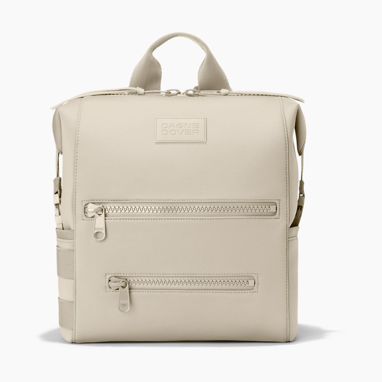 Dagne Dover Indi Diaper Bag Backpack - Oatmeal, Medium.
