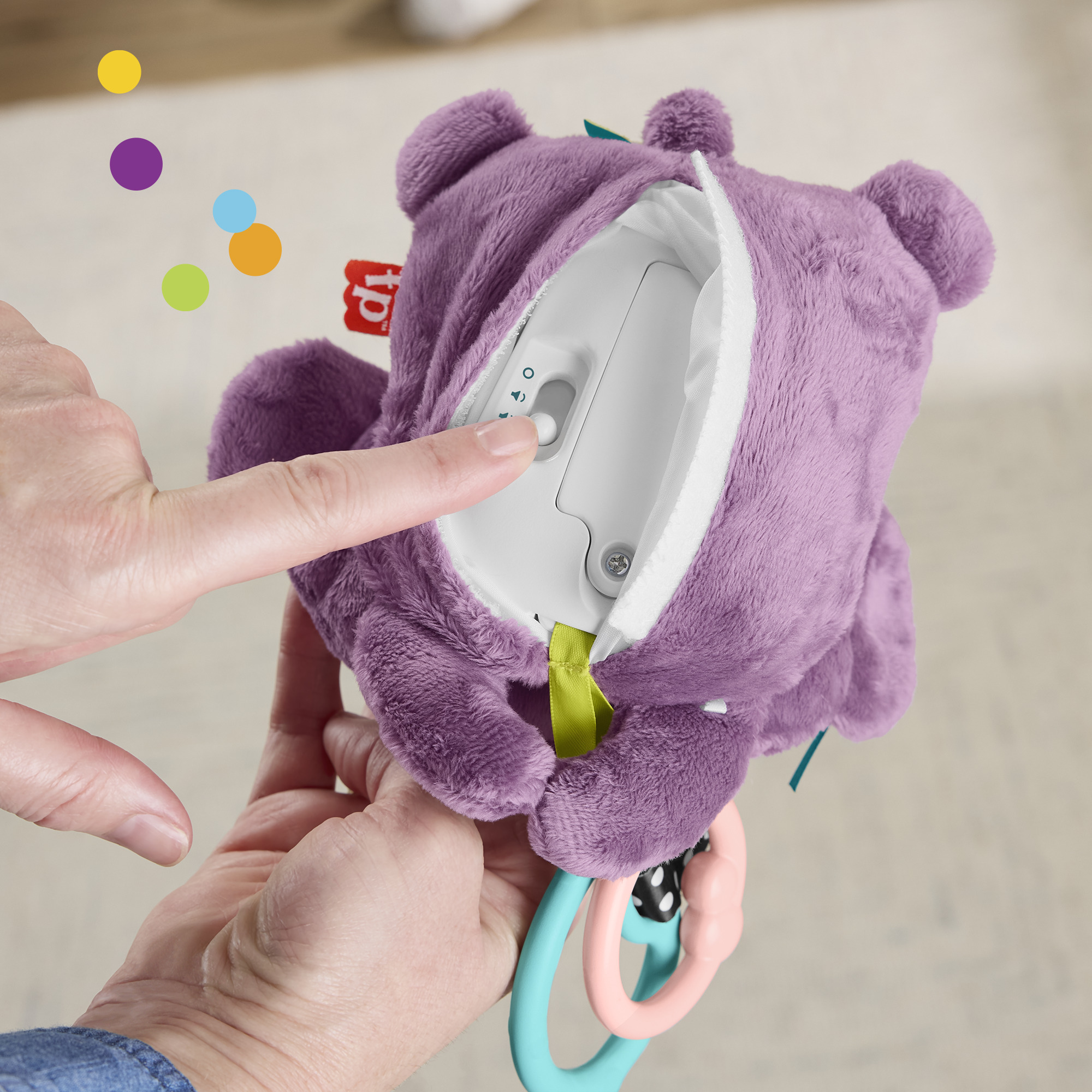 Fisher-Price Sing & Go Purple Monkey.