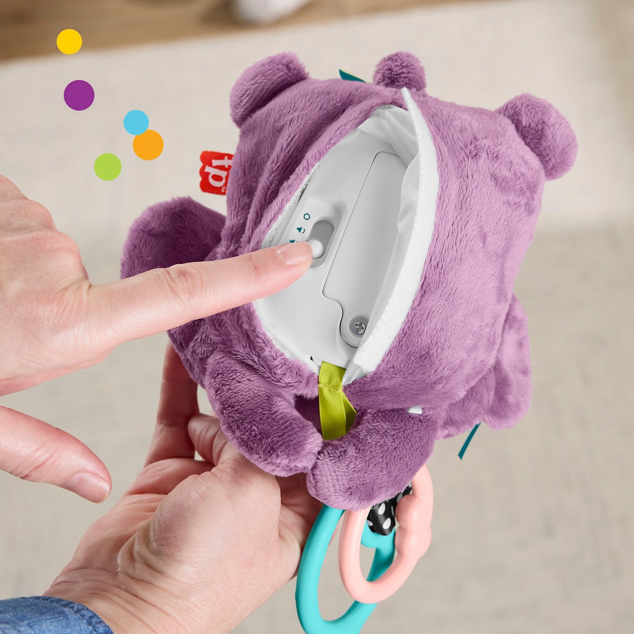 Fisher-Price Sing & Go Purple Monkey.