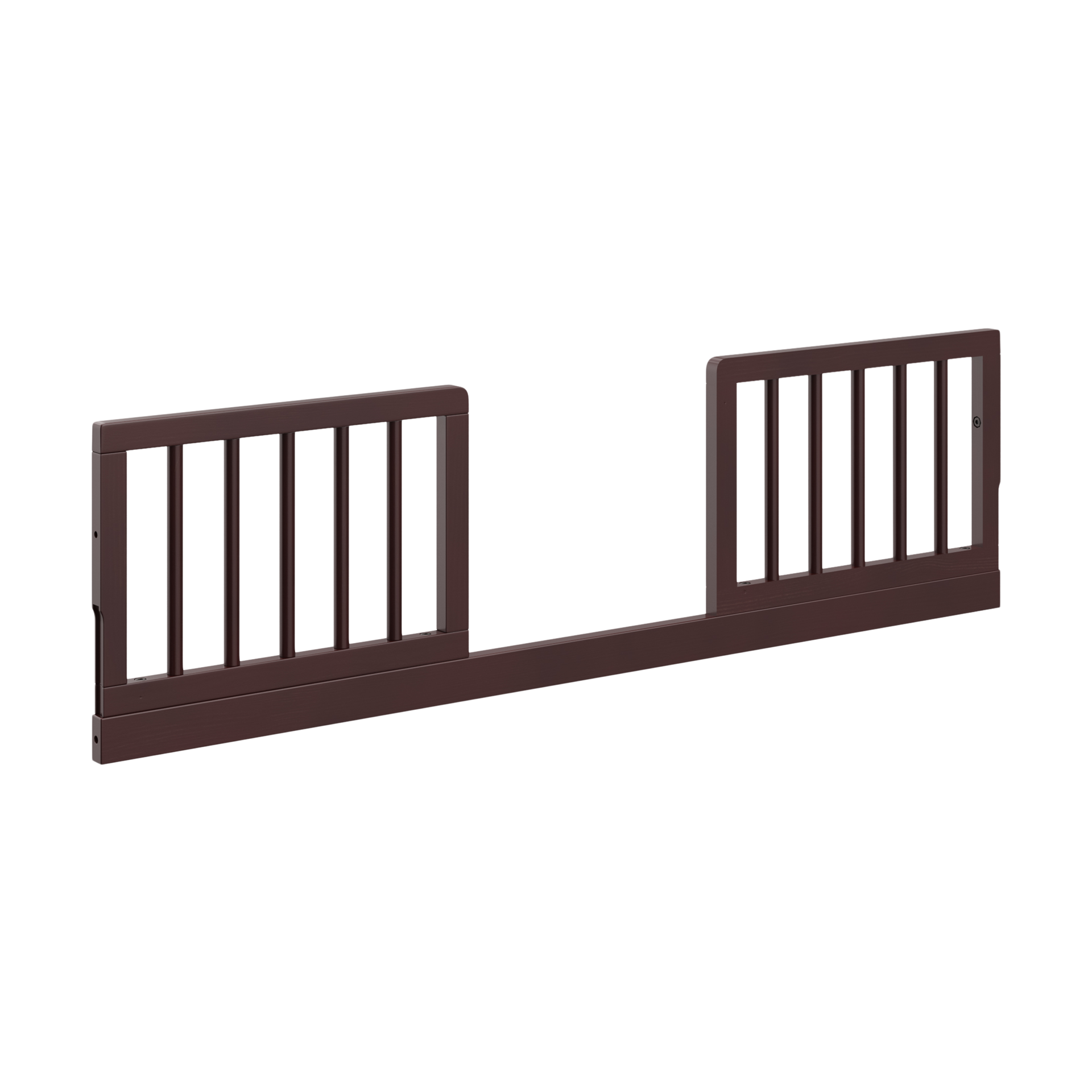 Storkcraft Universal Toddler Safety Guardrail Kit (Dowels) - Espresso.