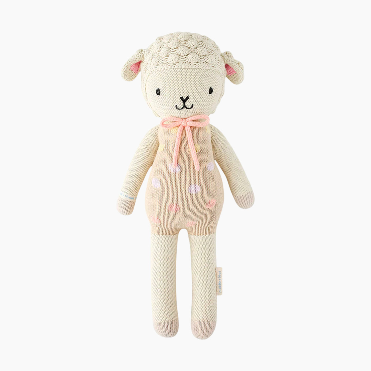 cuddle+kind Hand-Knit Doll - Lucy The Lamb, Little 13".