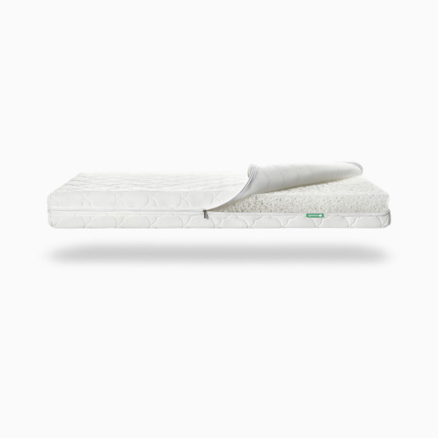 Newton Baby Breathable 2-Stage Crib Mattress - White.