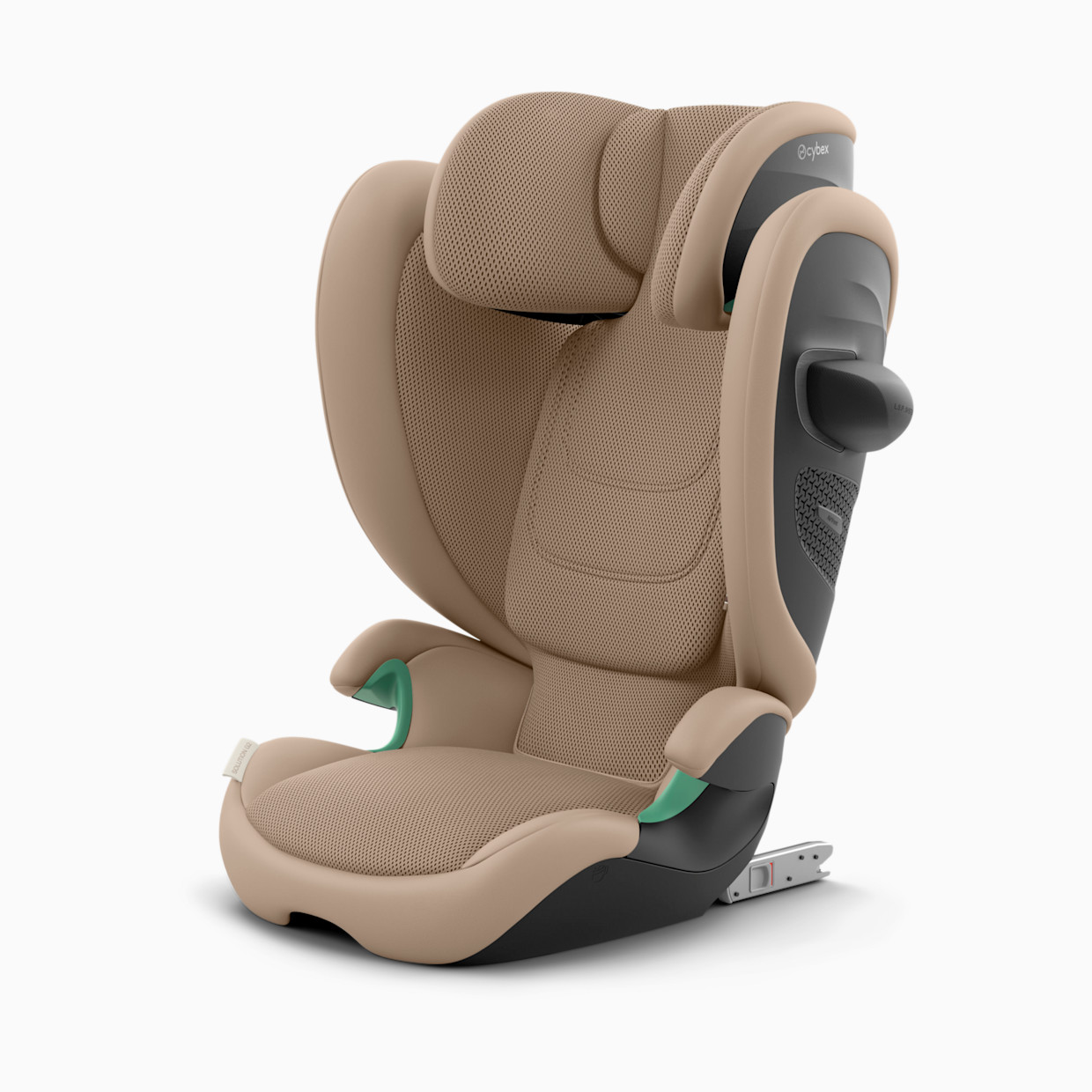 Cybex Solution G2 Folding Travel High-Back Booster - Almond Beige.