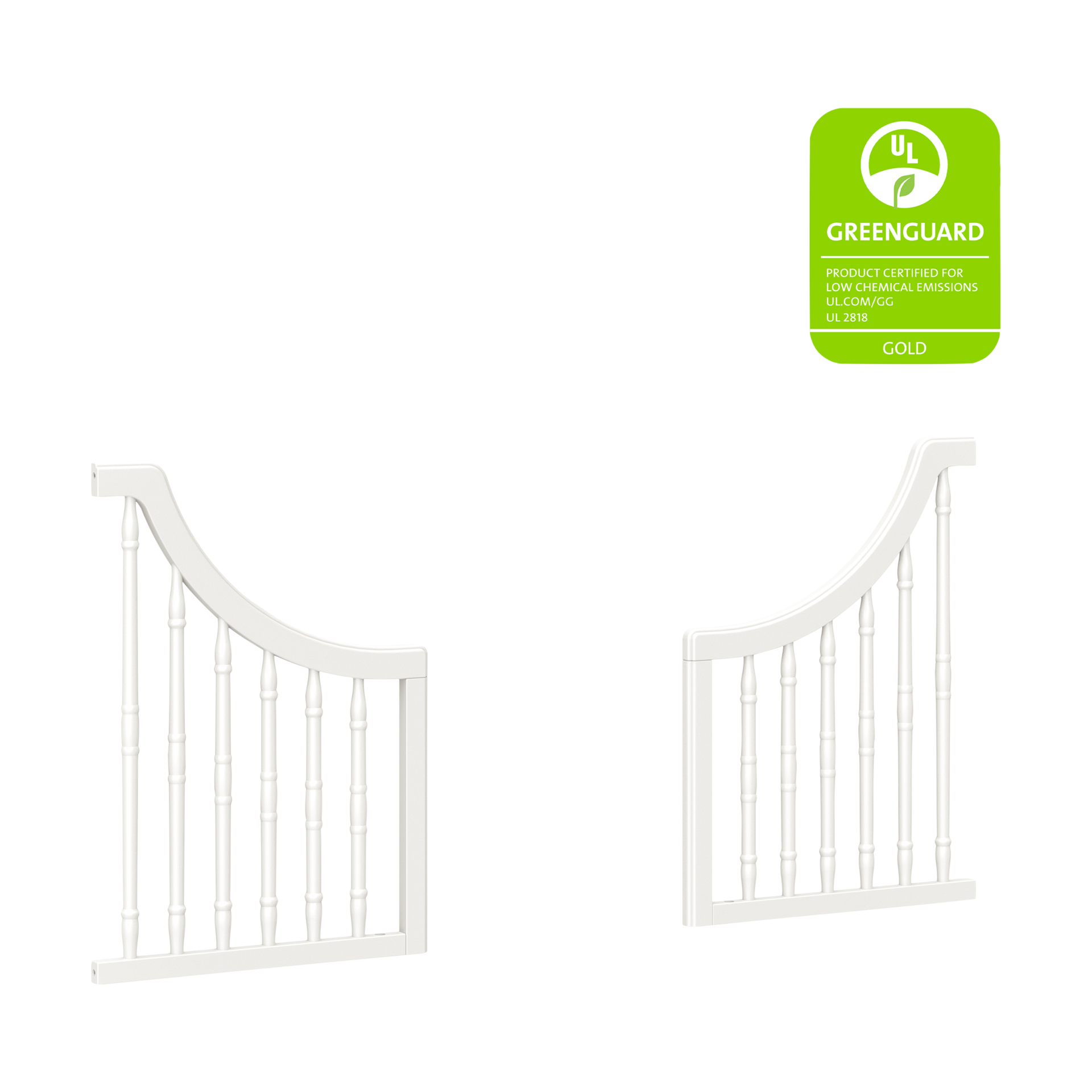 Namesake Liberty 4-in-1 Toddler Bed Conversion Kit - Warm White.