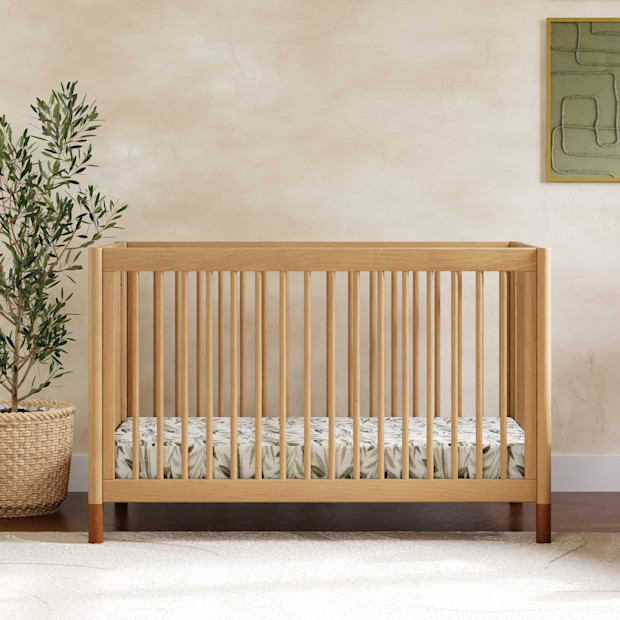 babyletto Gelato 4-in-1 Convertible Crib with Toddler Bed Conversion Kit.