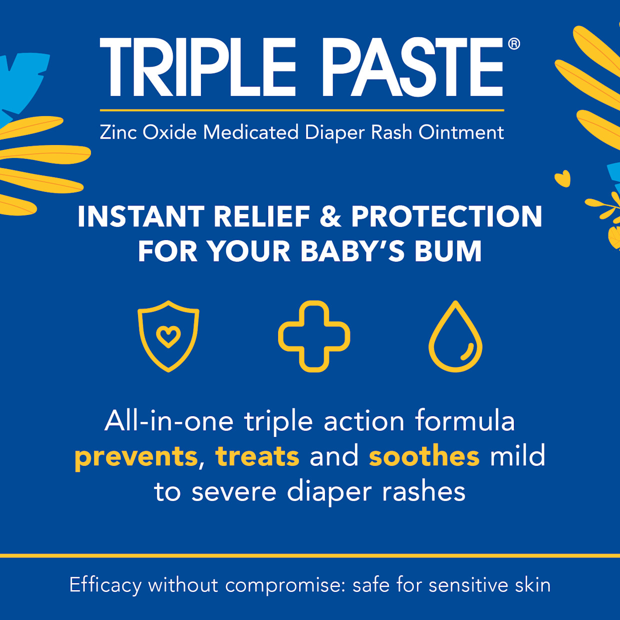 Triple Paste Diaper Rash Ointment - 2 Oz.