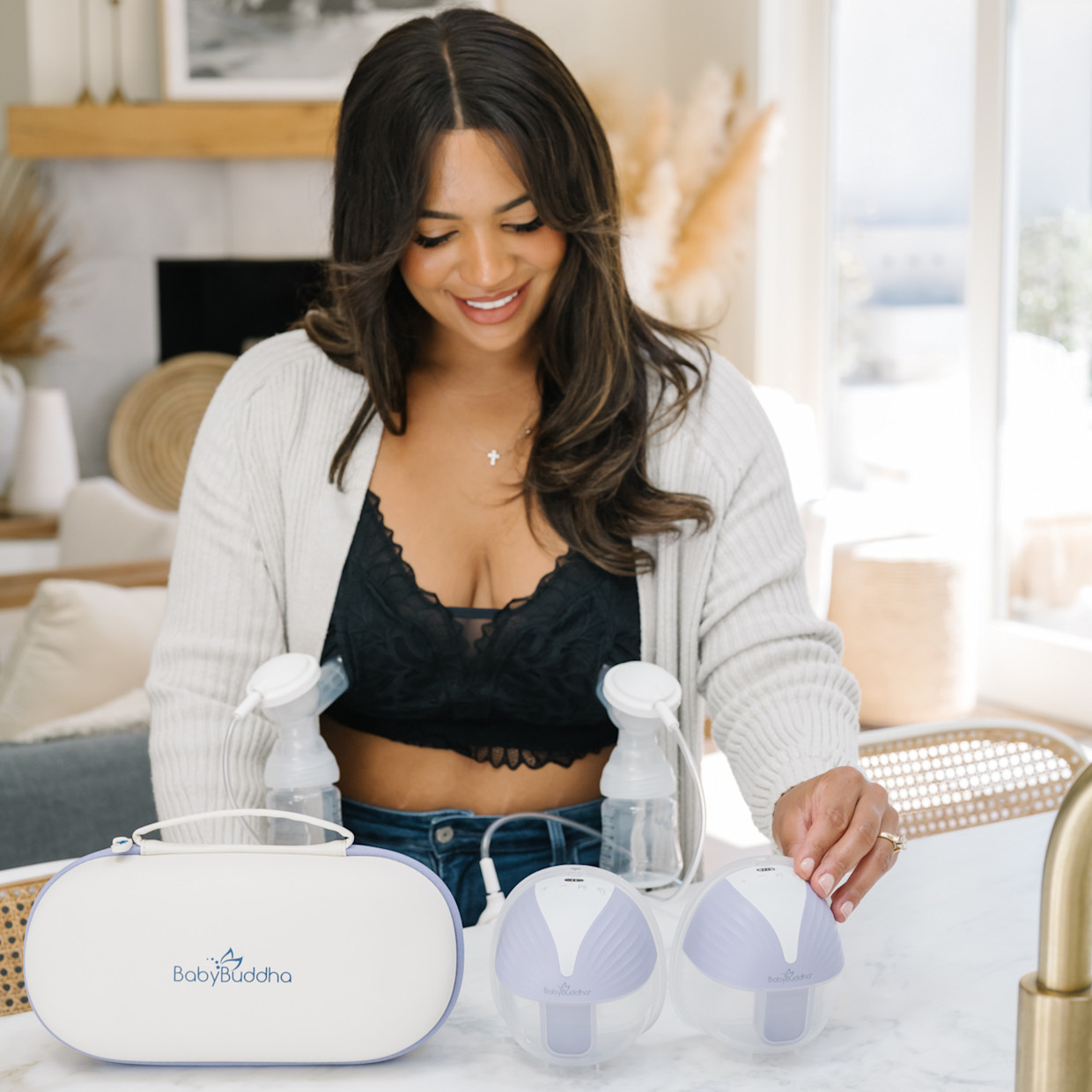 BabyBuddha Wearable Breast Pump.