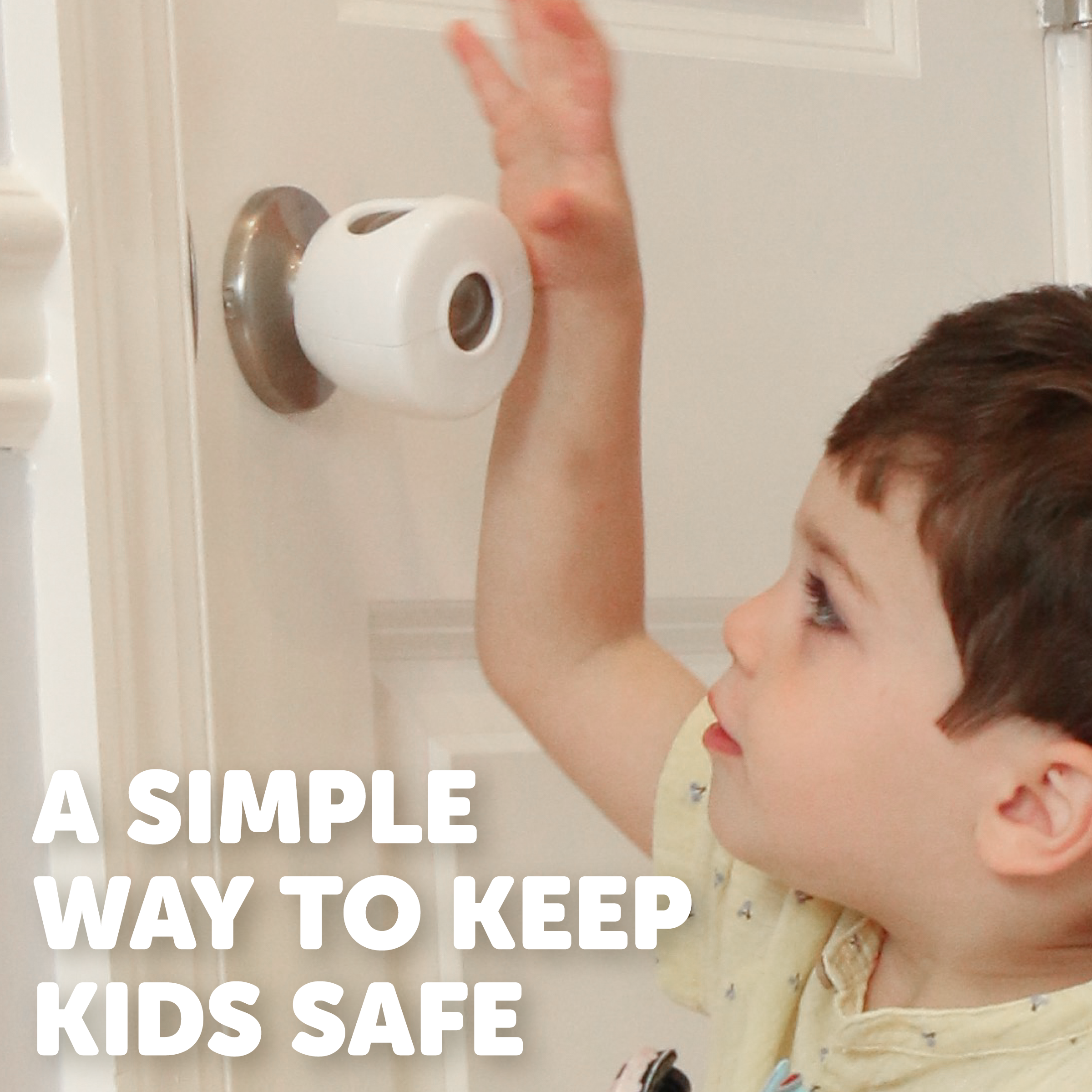 Jool Baby Door Knob Covers (4 Pack).