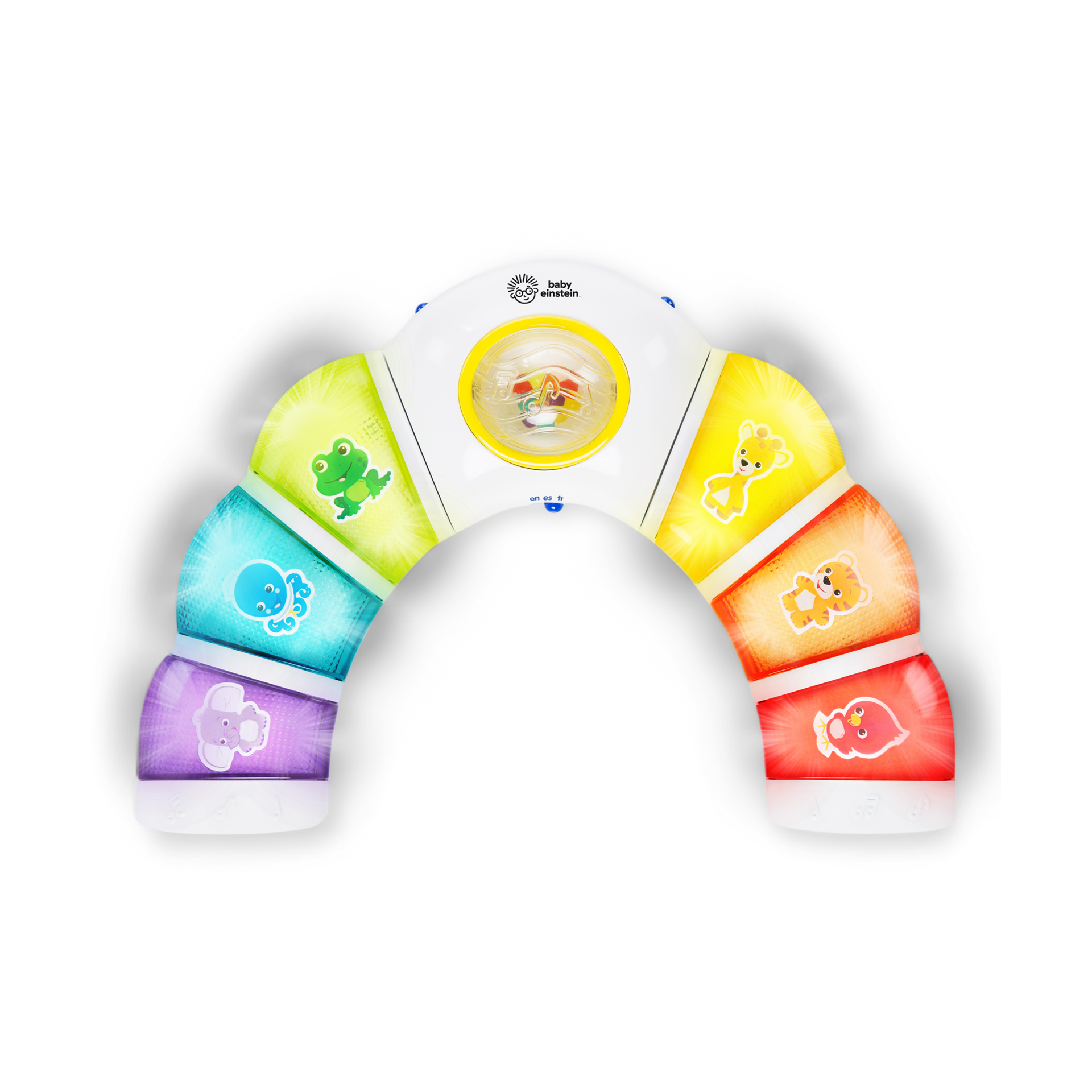 Baby Einstein Glow & Discover Light Bar Tummy Time Toy.
