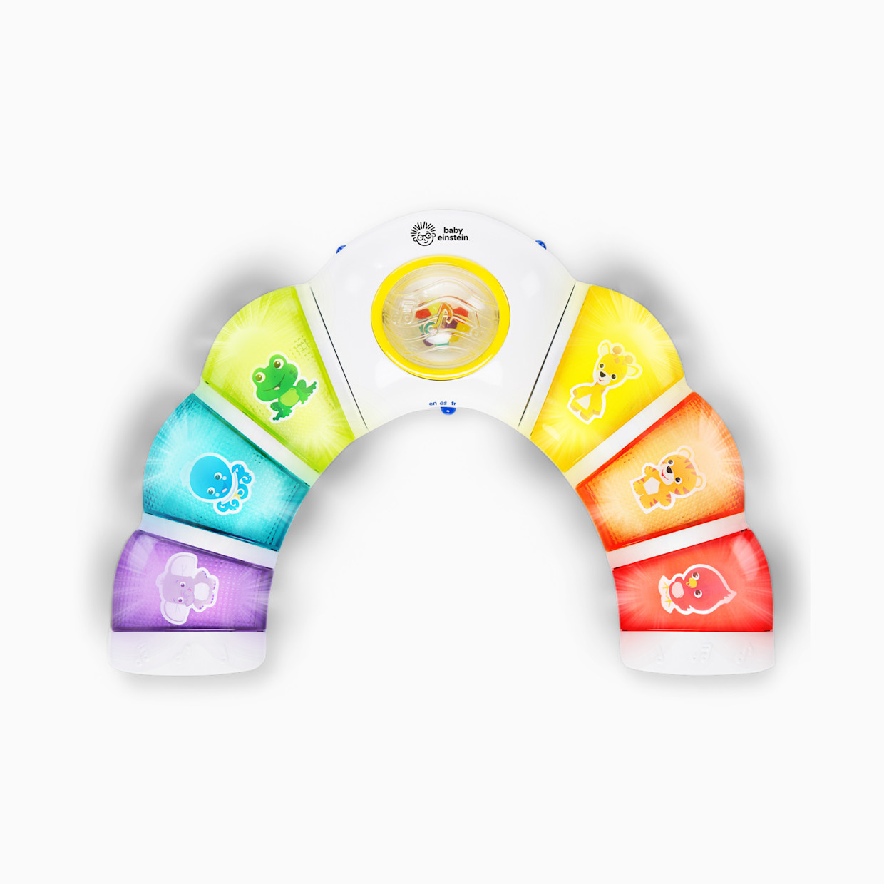 Baby Einstein Glow & Discover Light Bar Tummy Time Toy.