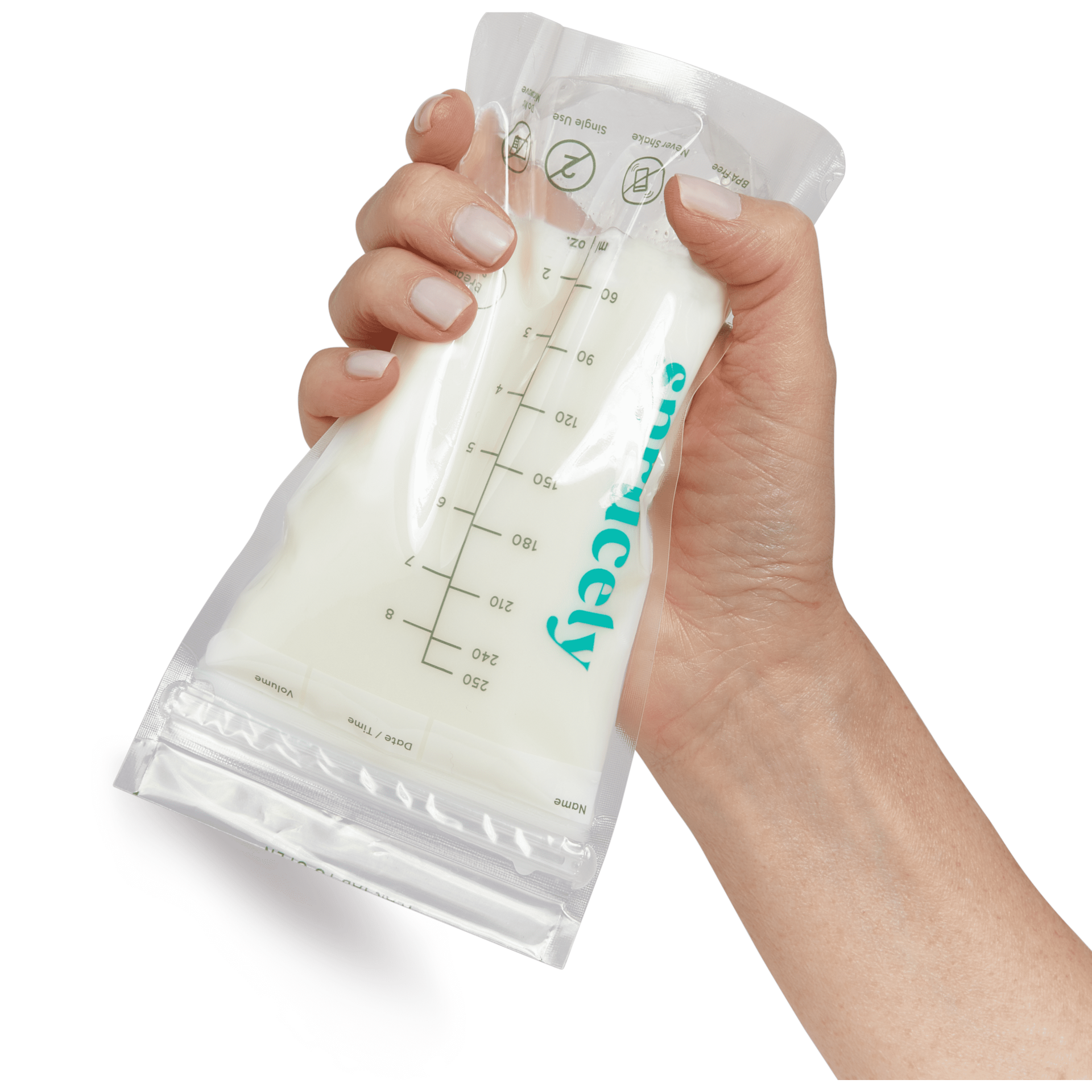 Sprucely Milk Storage Bags.