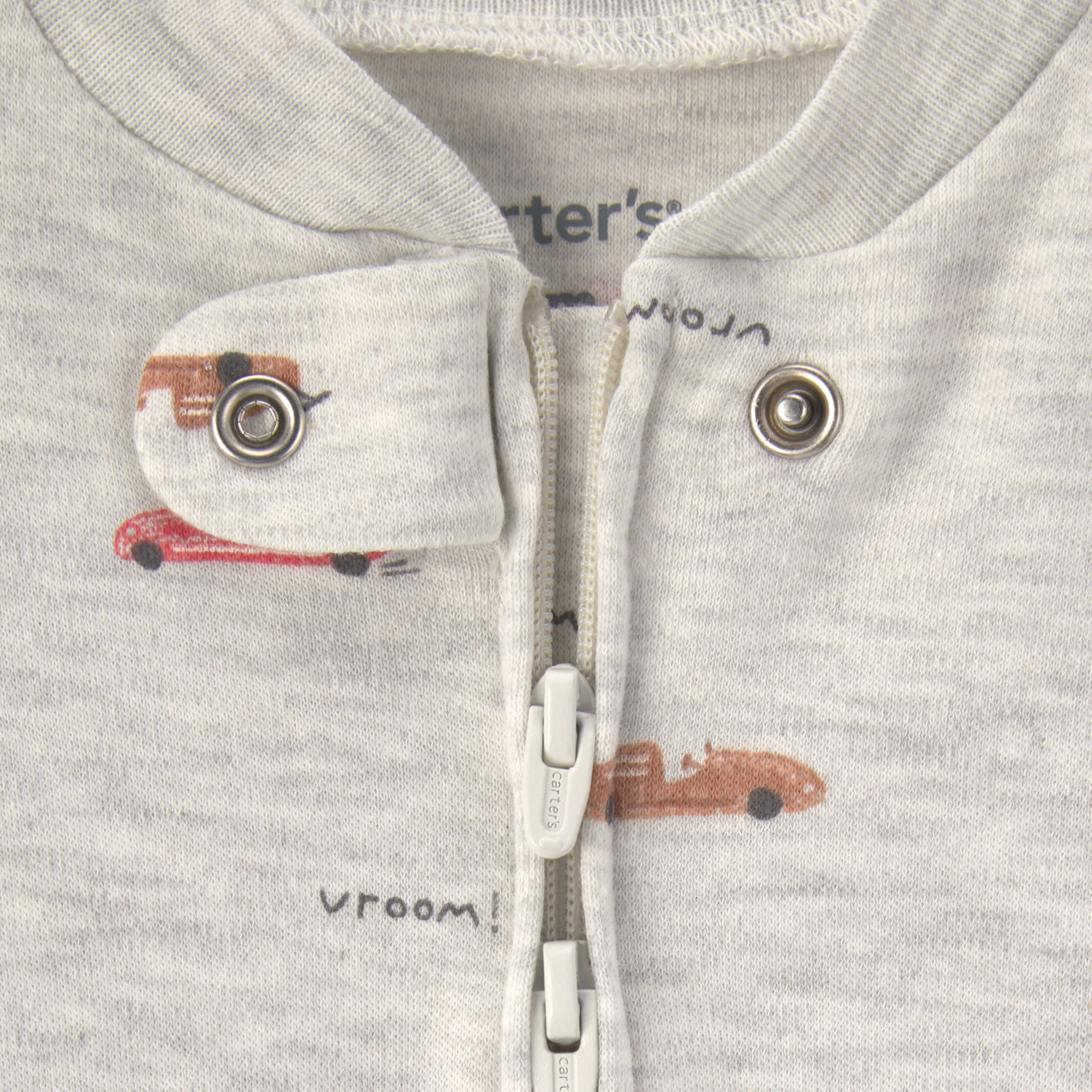 Carter's Snug Fit Sleep & Play Pajamas - Race Car, 3M.