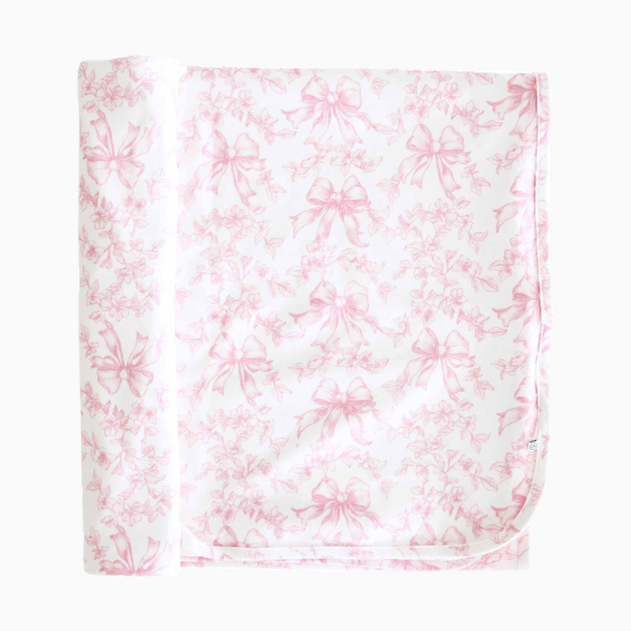 Caden Lane Oversized Swaddle Blanket - Fancy Frills, Newborn.