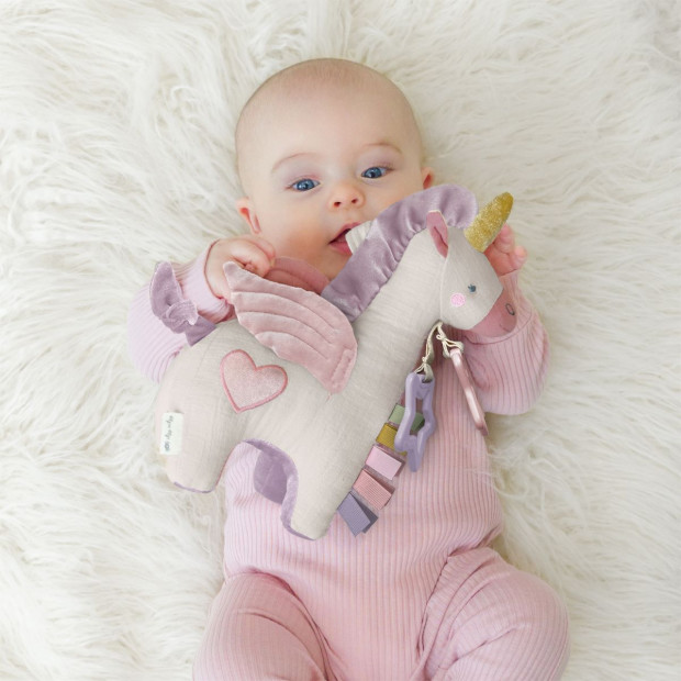 Itzy Ritzy Link & Love Activity Plush with Teether - Pegasus.