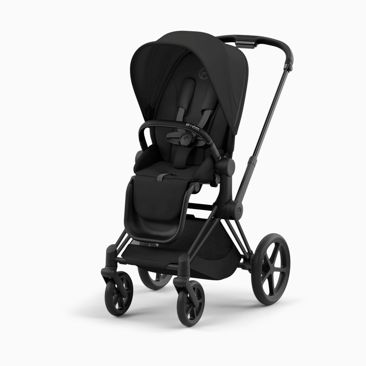 Cybex PRIAM 4 Stroller - Sepia Black/Matte Black Frame.