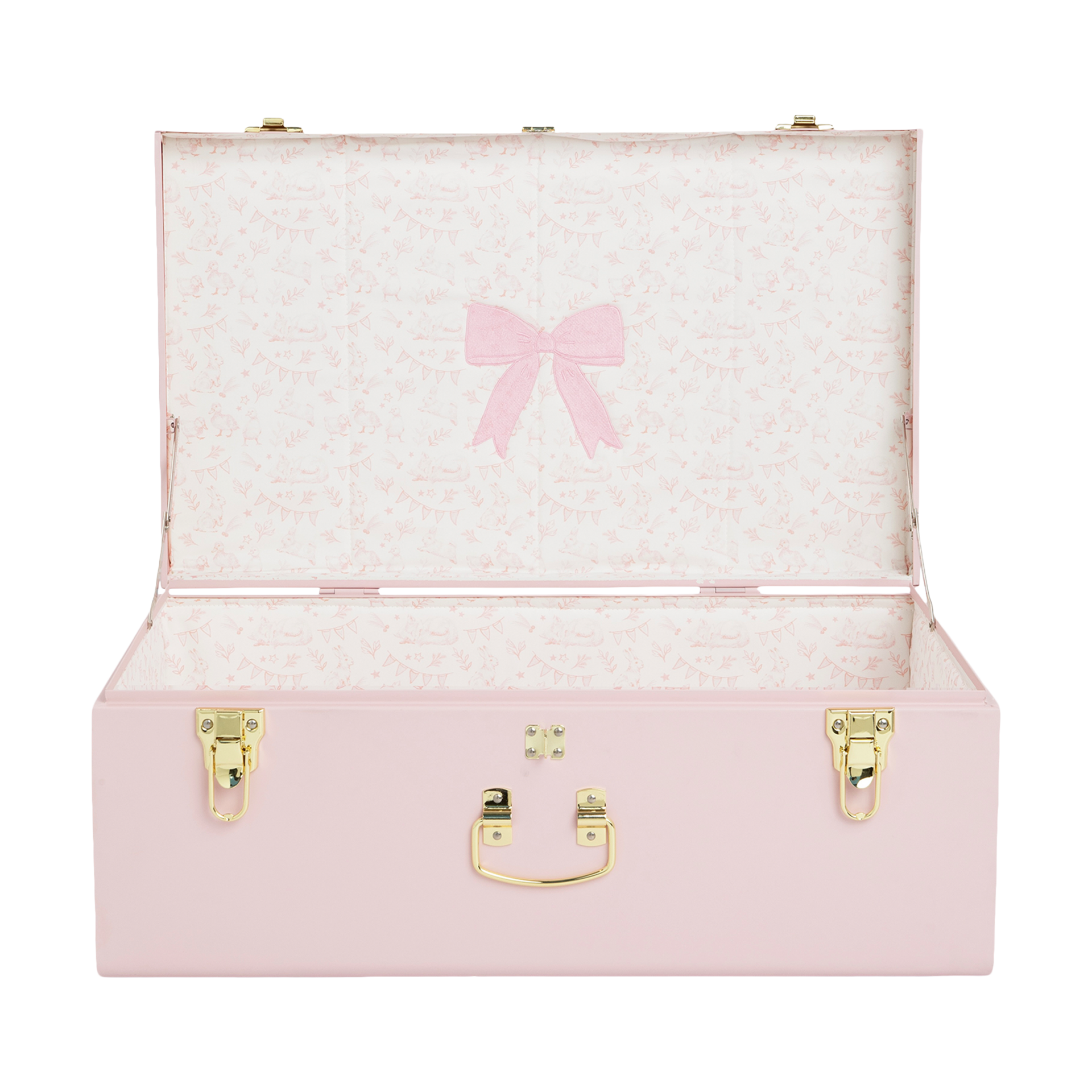 Petite Keep Grand Trunk - Pink Bow.