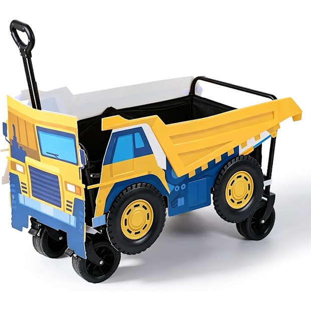 CrystalSylara Dump Truck Wagon Cover.