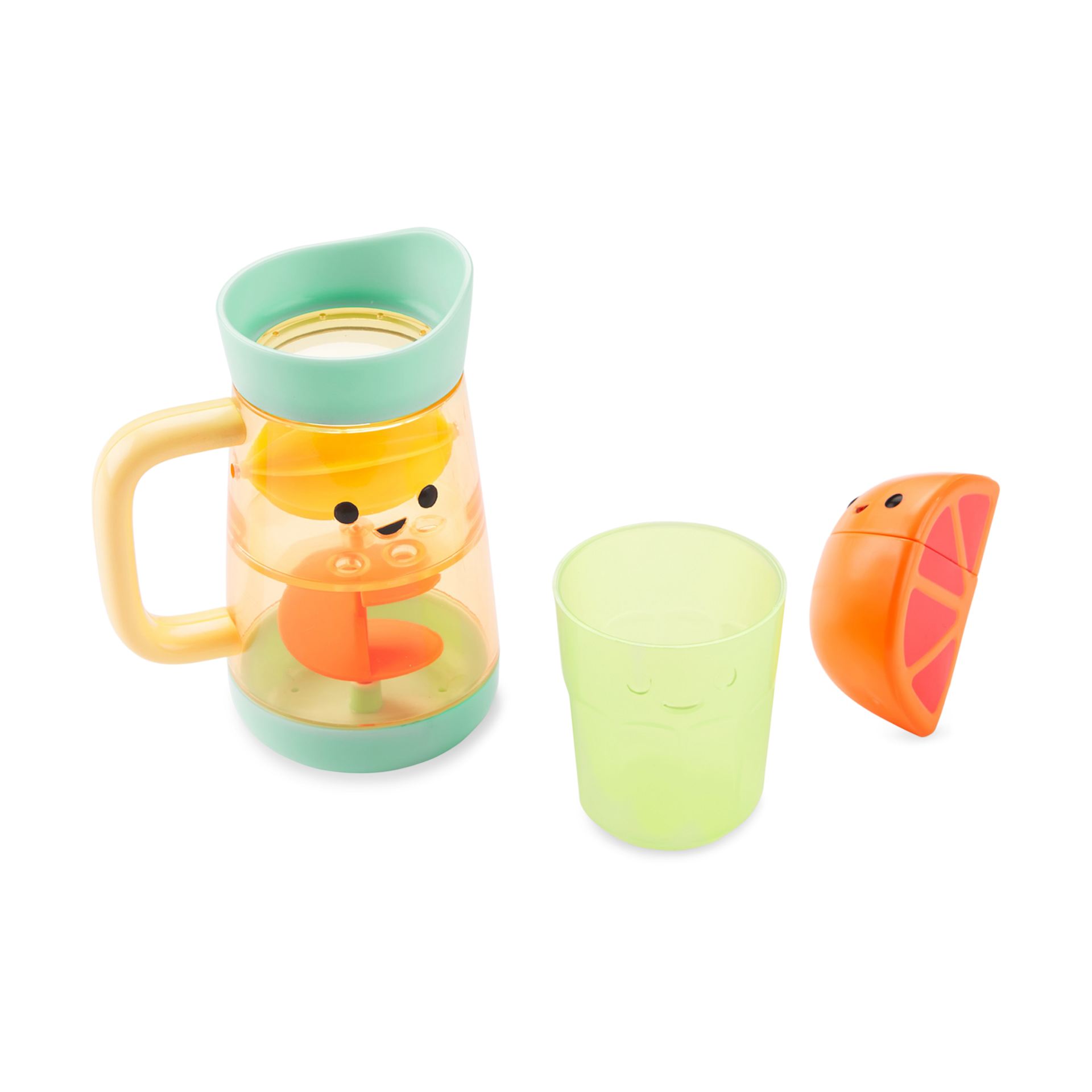 Skip Hop Tub-to-Table Cafe Swirl & Splash Lemonade Bath Toy Set.