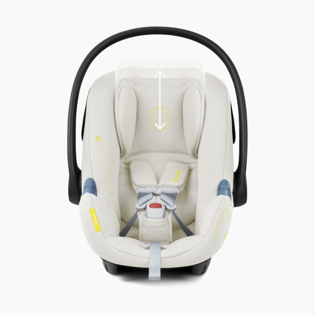 Cybex Aton G Swivel Infant Car Seat - Seashell Beige, 1.