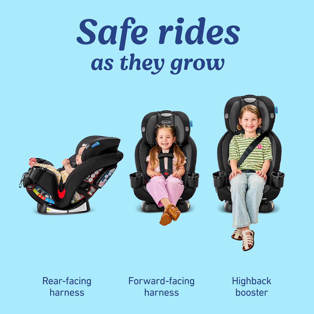 Graco TriRide 3-in-1 Car Seat - Clybourne.