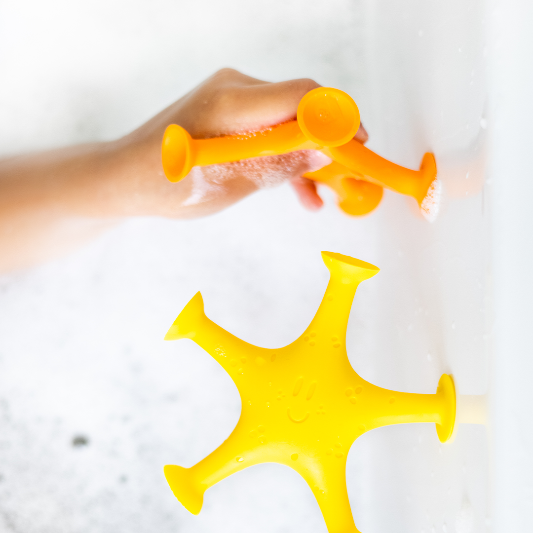 Ubbi Starfish Suction Bath Toys.