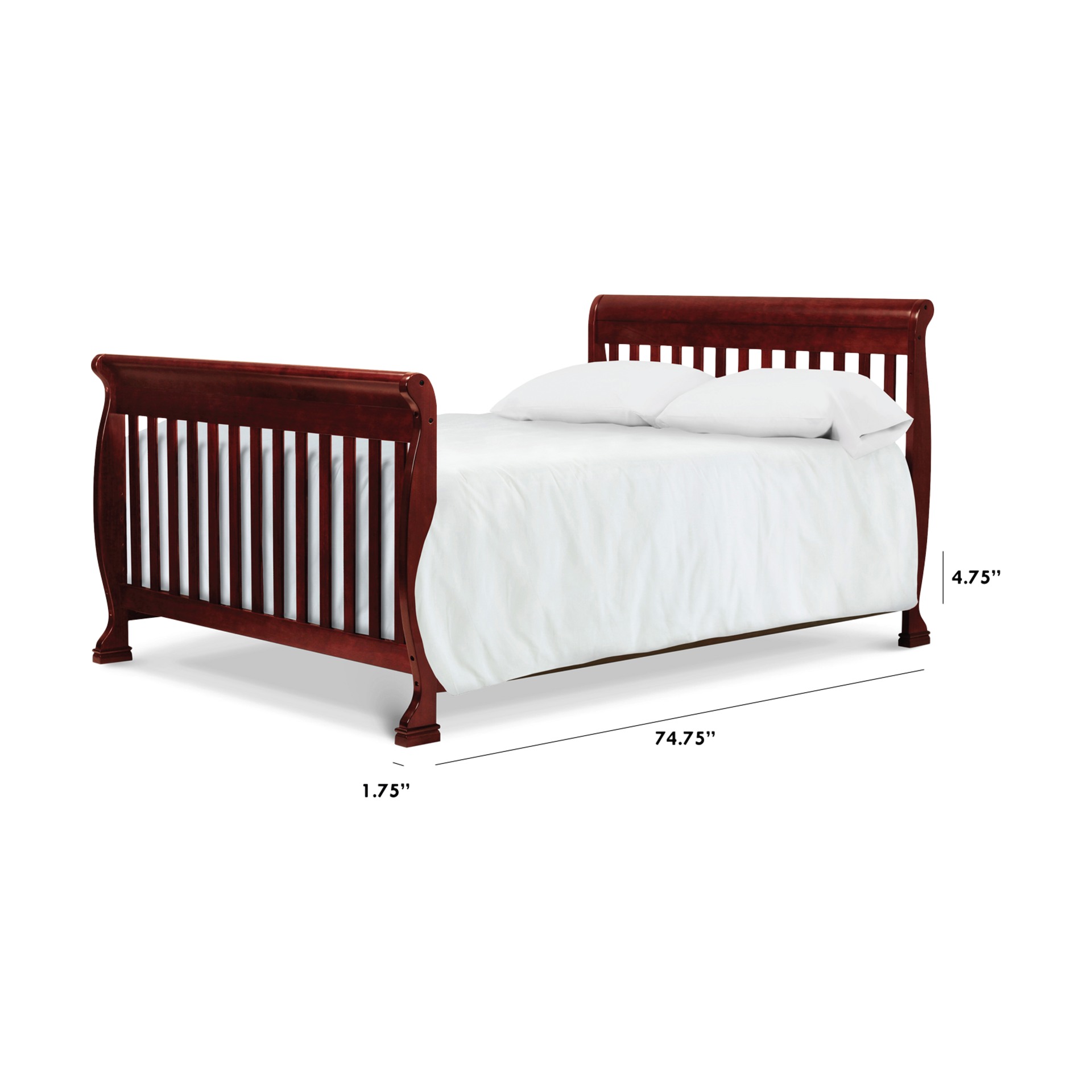 daVinci Twin/Full-Size Bed Conversion Kit (M4799).