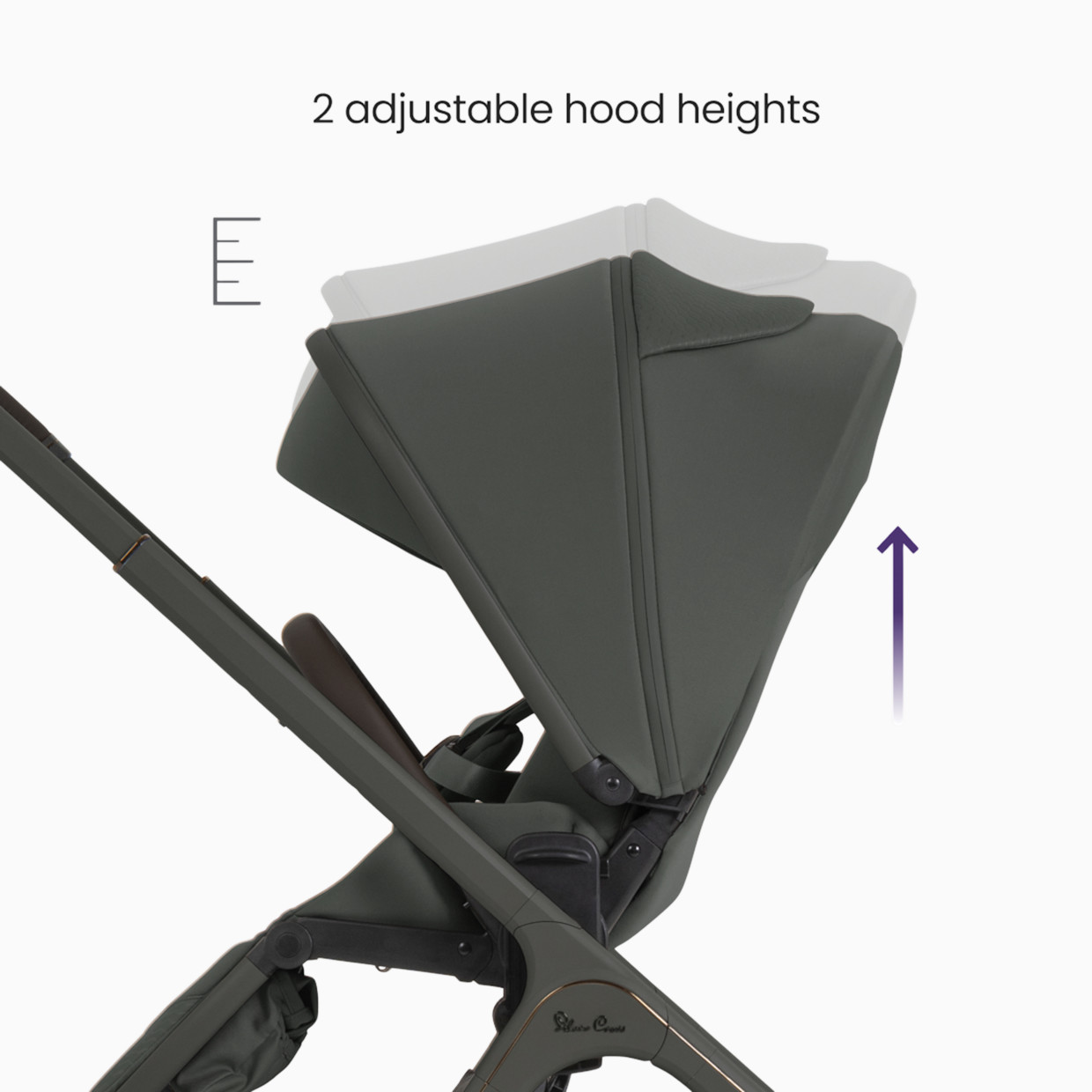 Silver Cross Cove 2 Full-Size All-Terrain Stroller - Onyx.