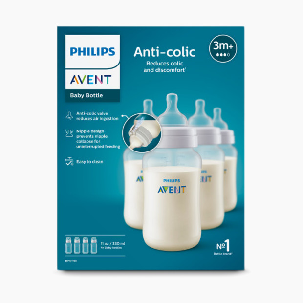Philips Avent Avent Anti-colic Baby Bottle - Clear, 11 Oz, 4.