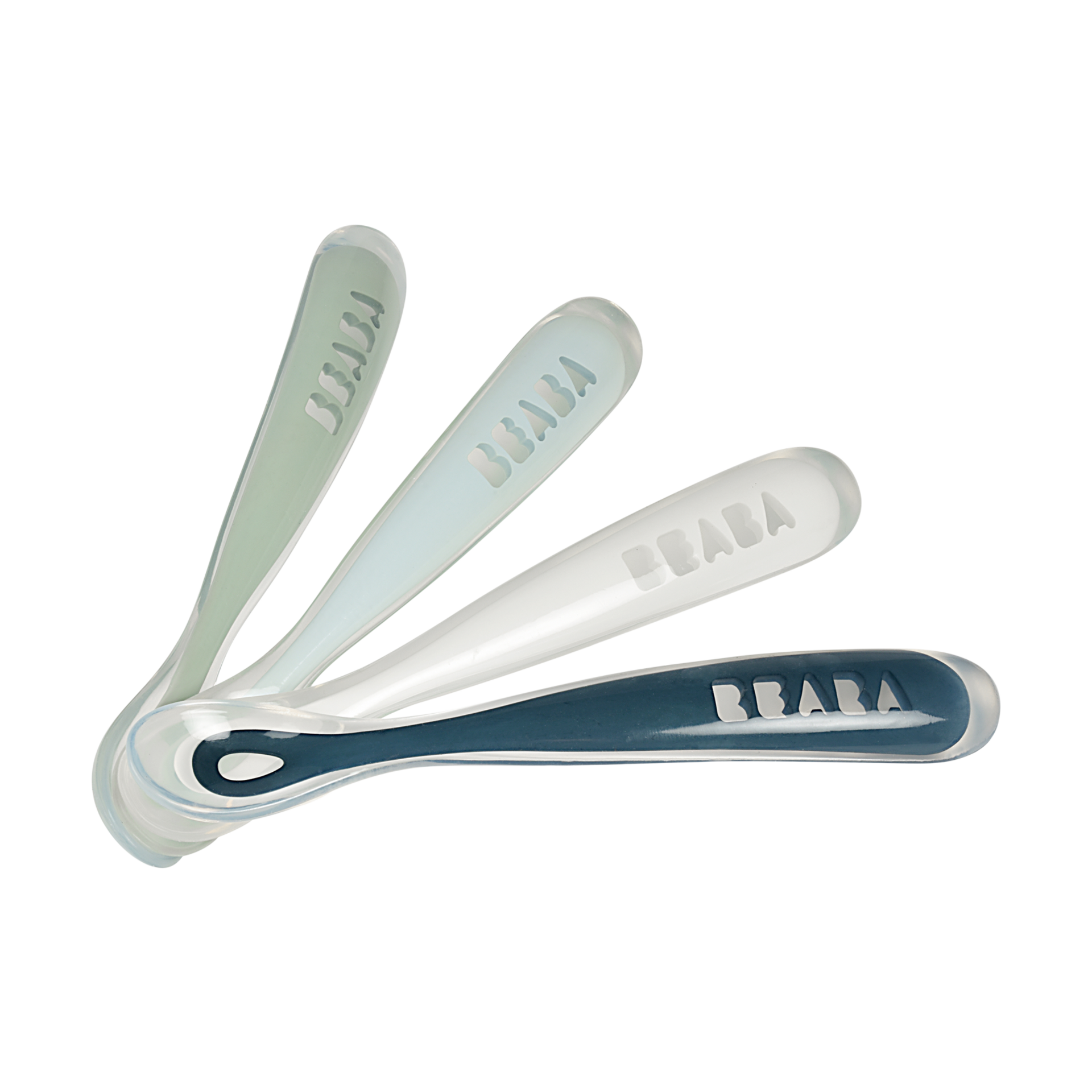  Baby's First Foods Silicone Spoons (Pack of 4).
