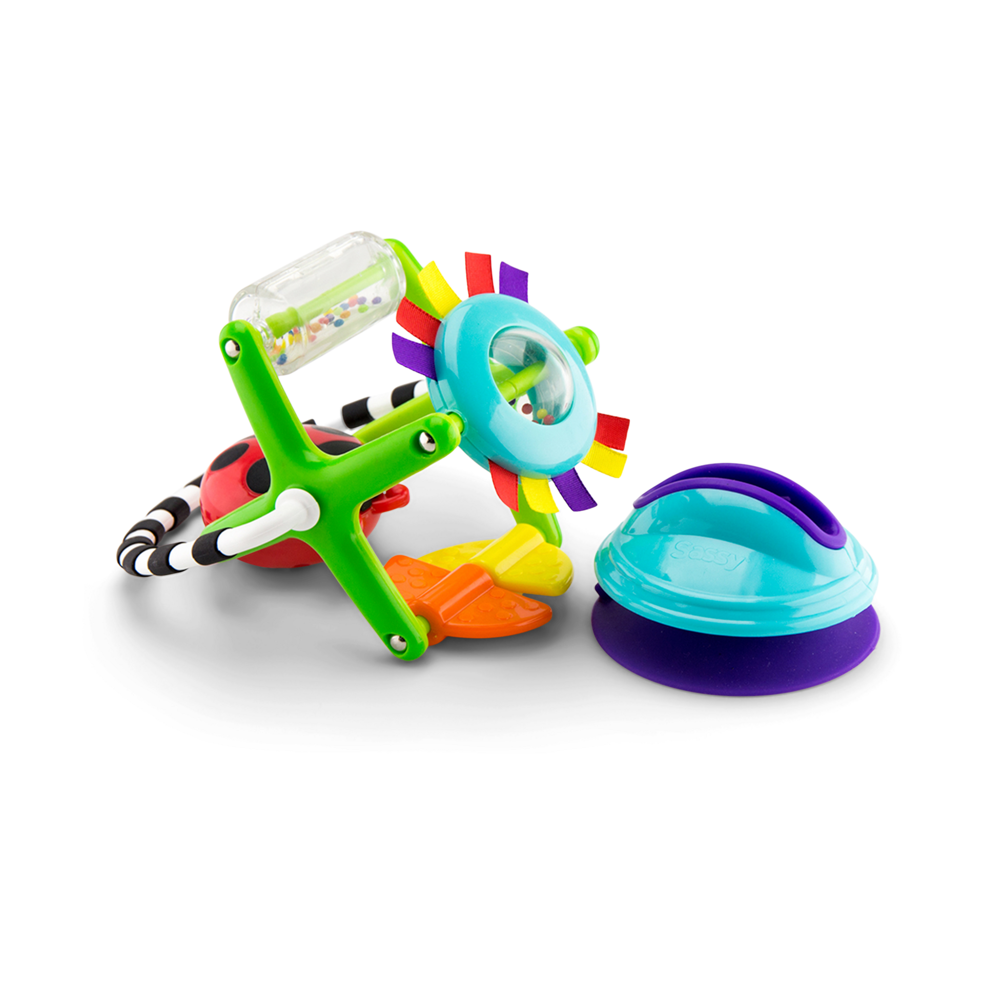 sassy sensation station suction toy