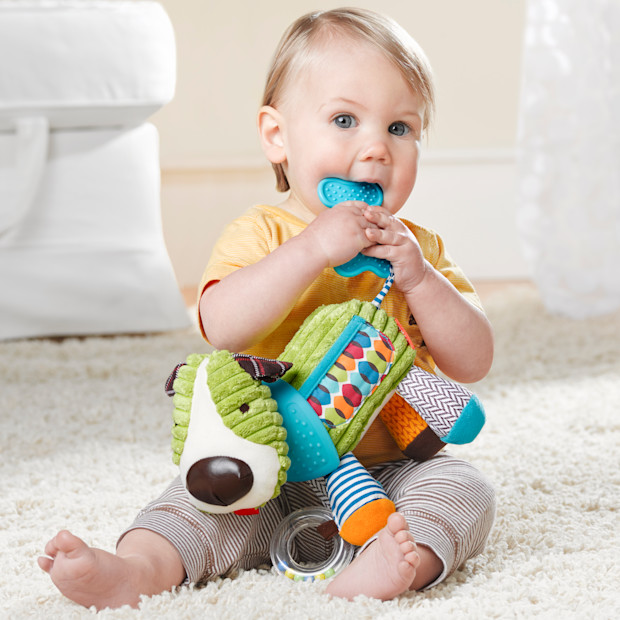 Skip Hop Bandana Buddies Puppy Stroller Toy.