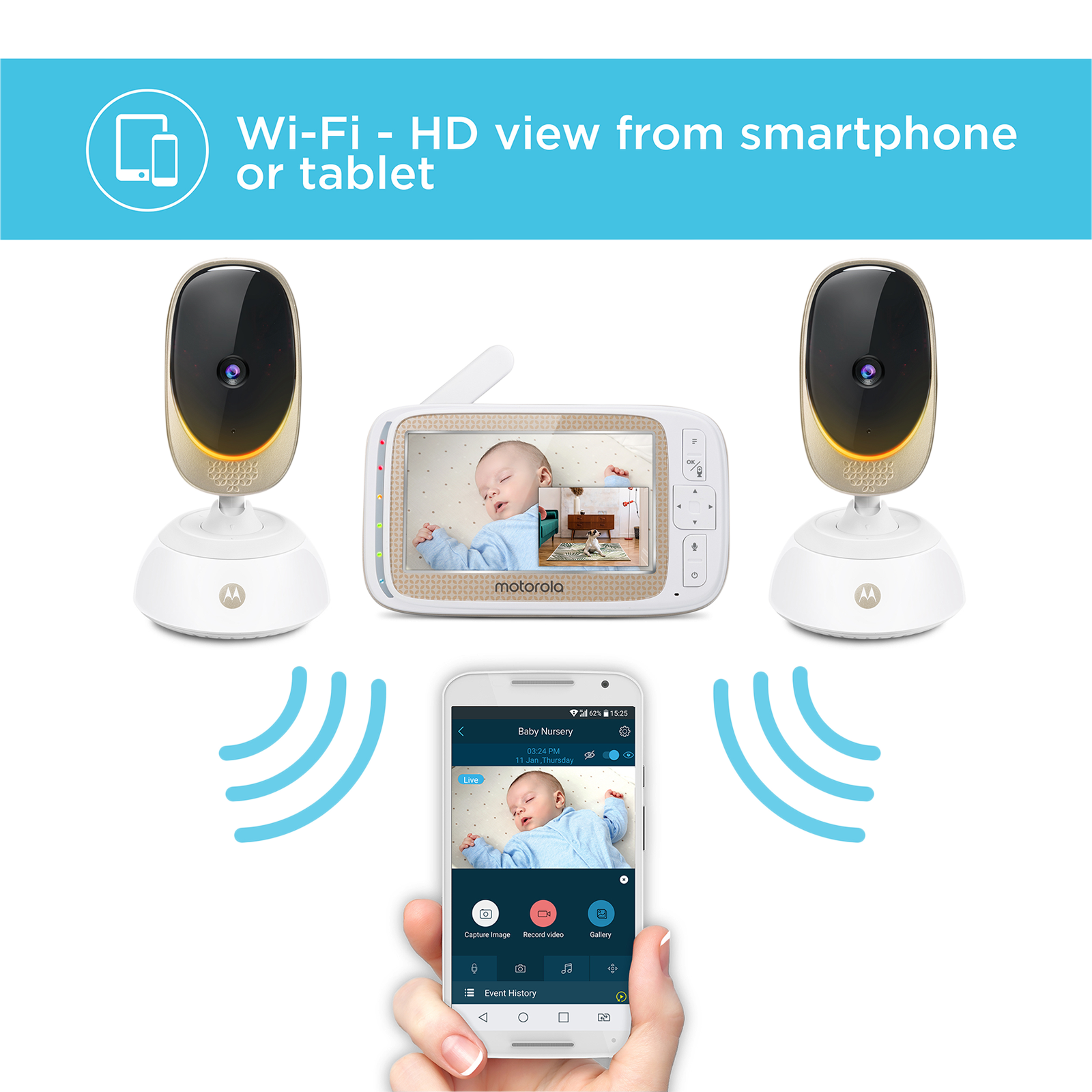 motorola baby comfort 85 connect