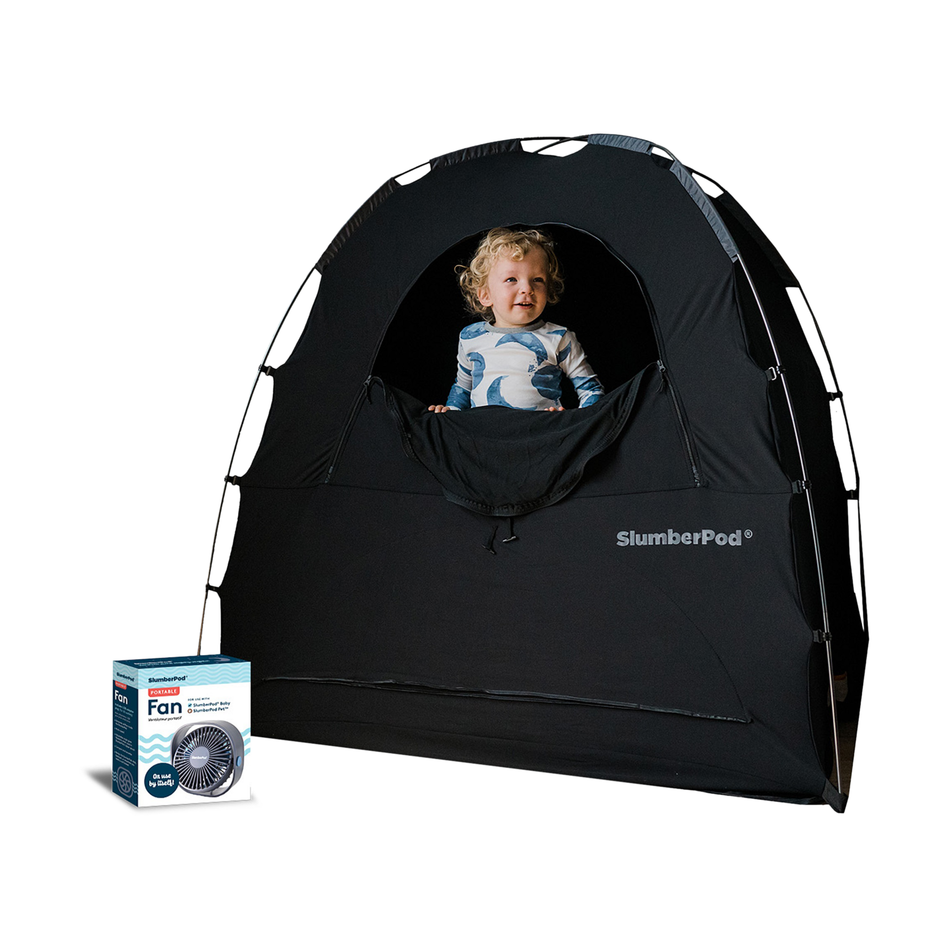 SlumberPod SlumberPod and Fan.