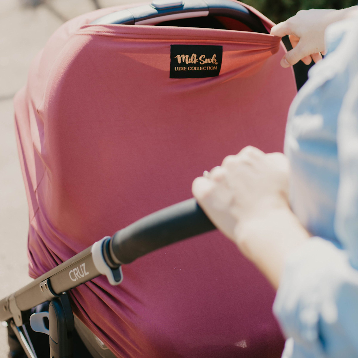 Milk Snob 5-in-1 Luxe Cover - Ash Rose.